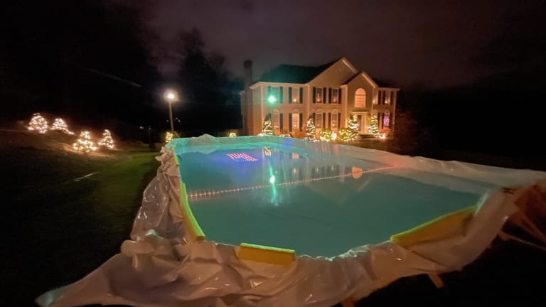 The Sheets: 11 Steps to Build an Outdoor Rink in Your Backyard